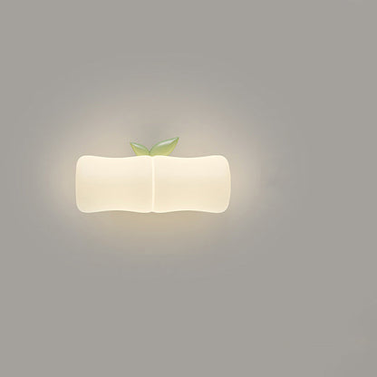 Creative Animal Koala Bamboo PE Shade LED Wall Sconce Lamp