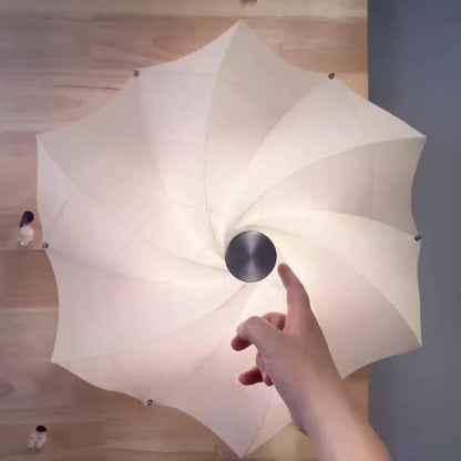 Rotating Fabric Shade Hardware 1-Light Wall Sconce Lamp