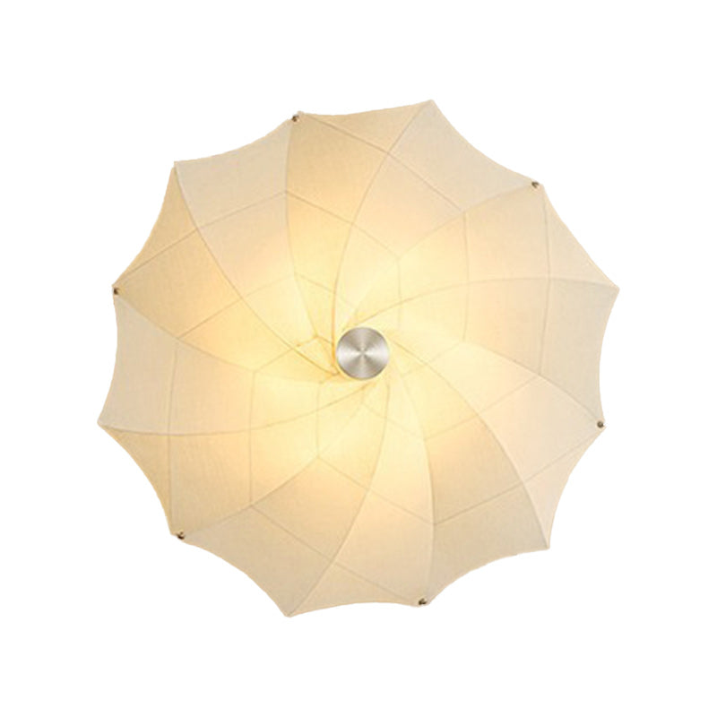 Rotating Fabric Shade Hardware 1-Light Wall Sconce Lamp