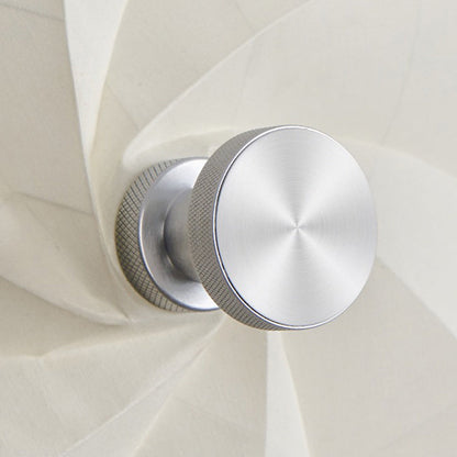 Rotating Fabric Shade Hardware 1-Light Wall Sconce Lamp