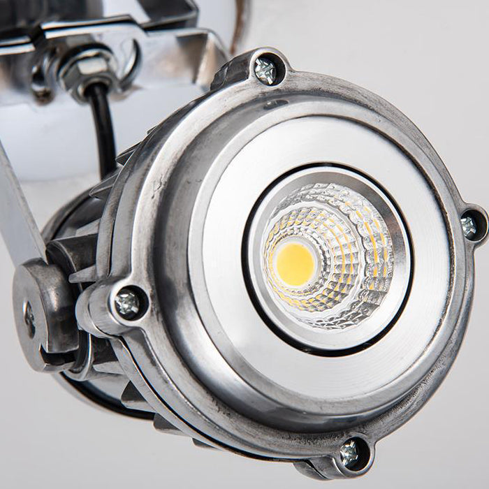Contemporary Industrial Aluminum Ceiling Light