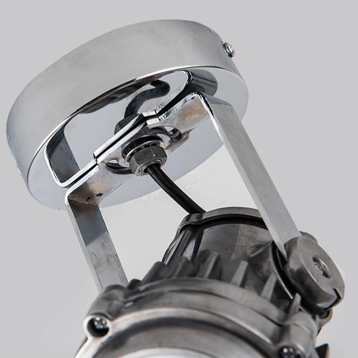 Contemporary Industrial Aluminum Ceiling Light