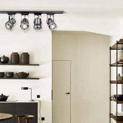 Contemporary Industrial Aluminum Ceiling Light
