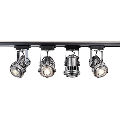 Contemporary Industrial Aluminum Ceiling Light