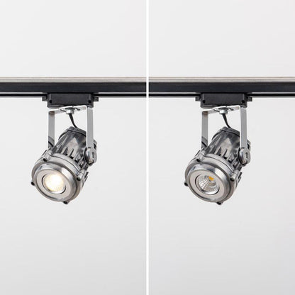 Contemporary Industrial Aluminum Ceiling Light
