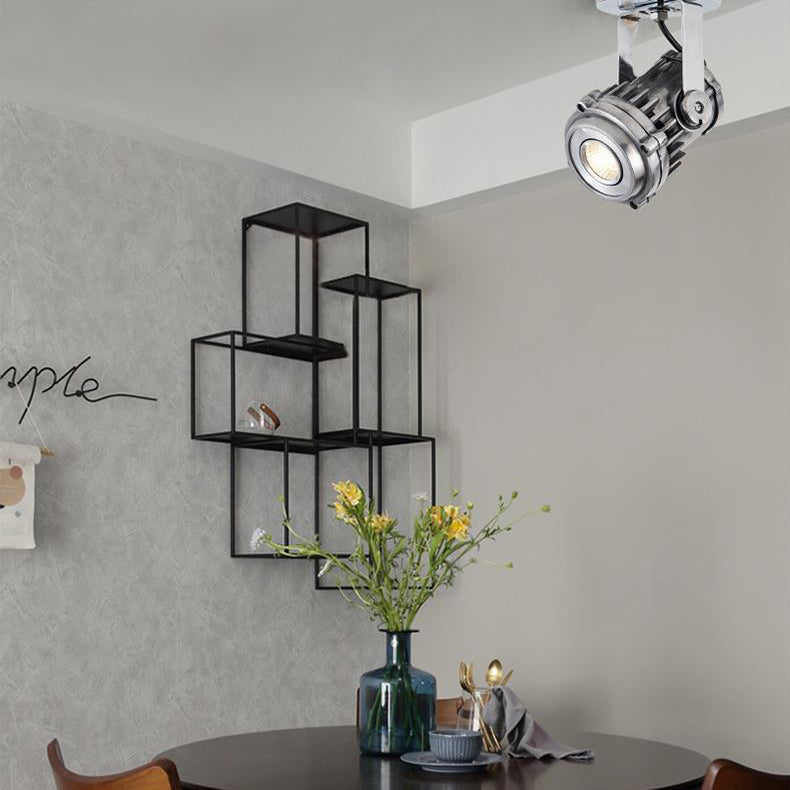 Contemporary Industrial Aluminum Ceiling Light