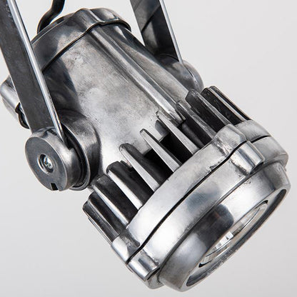 Contemporary Industrial Aluminum Ceiling Light