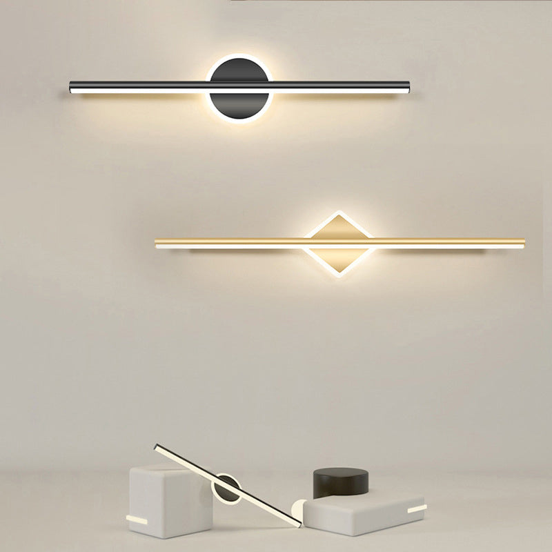 Simplicity Iron Aluminum LED Mirror Front Wall Sconce Lamp