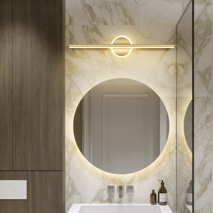 Simplicity Iron Aluminum LED Mirror Front Wall Sconce Lamp