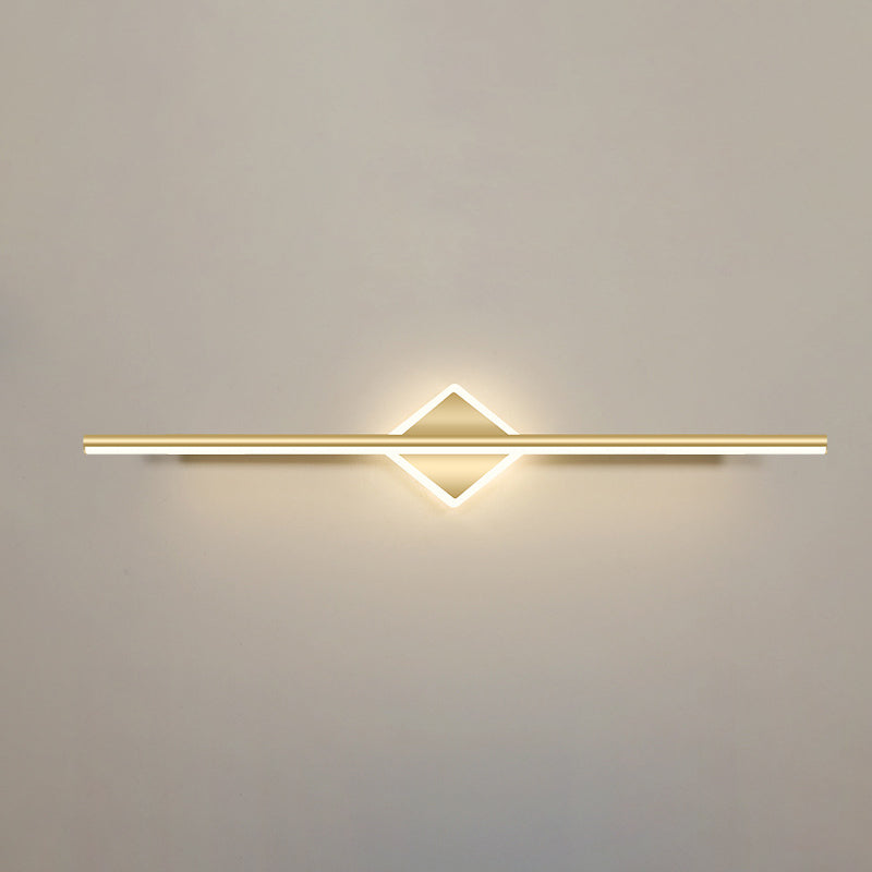 Simplicity Iron Aluminum LED Mirror Front Wall Sconce Lamp