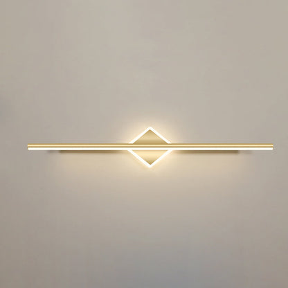 Simplicity Iron Aluminum LED Mirror Front Wall Sconce Lamp