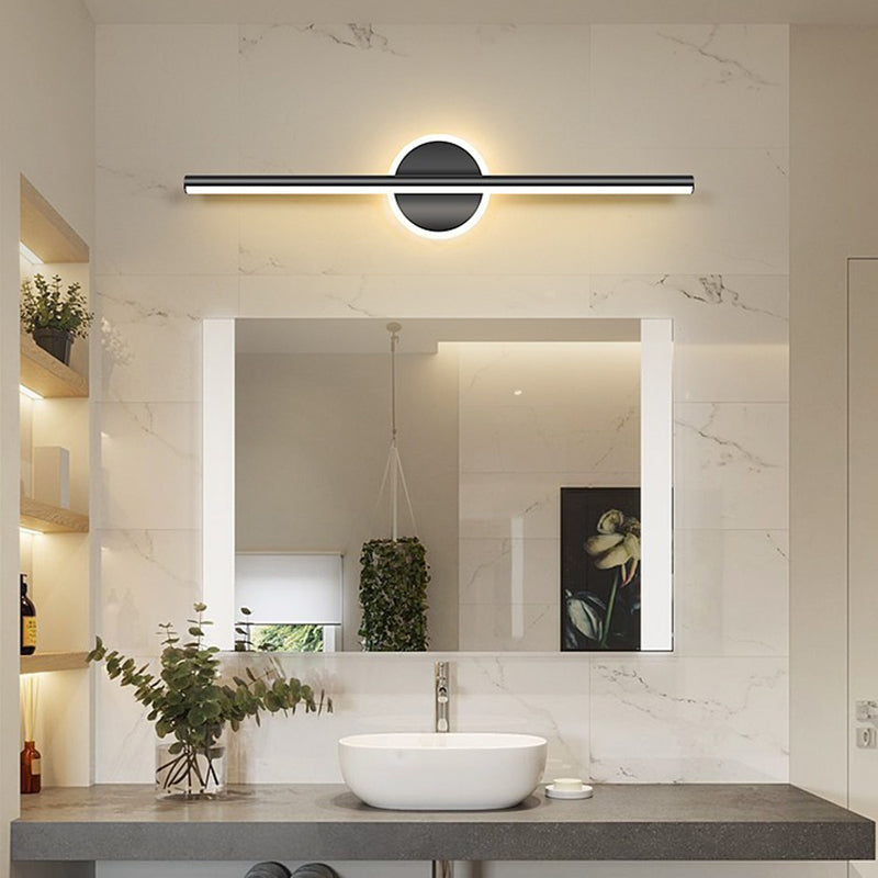 Simplicity Iron Aluminum LED Mirror Front Wall Sconce Lamp
