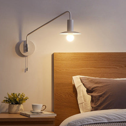 Scandinavian 1-Light Wall Sconce Lamp Reading Lamp