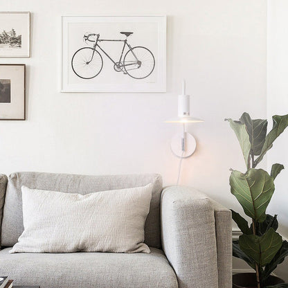 Scandinavian 1-Light Wall Sconce Lamp Reading Lamp