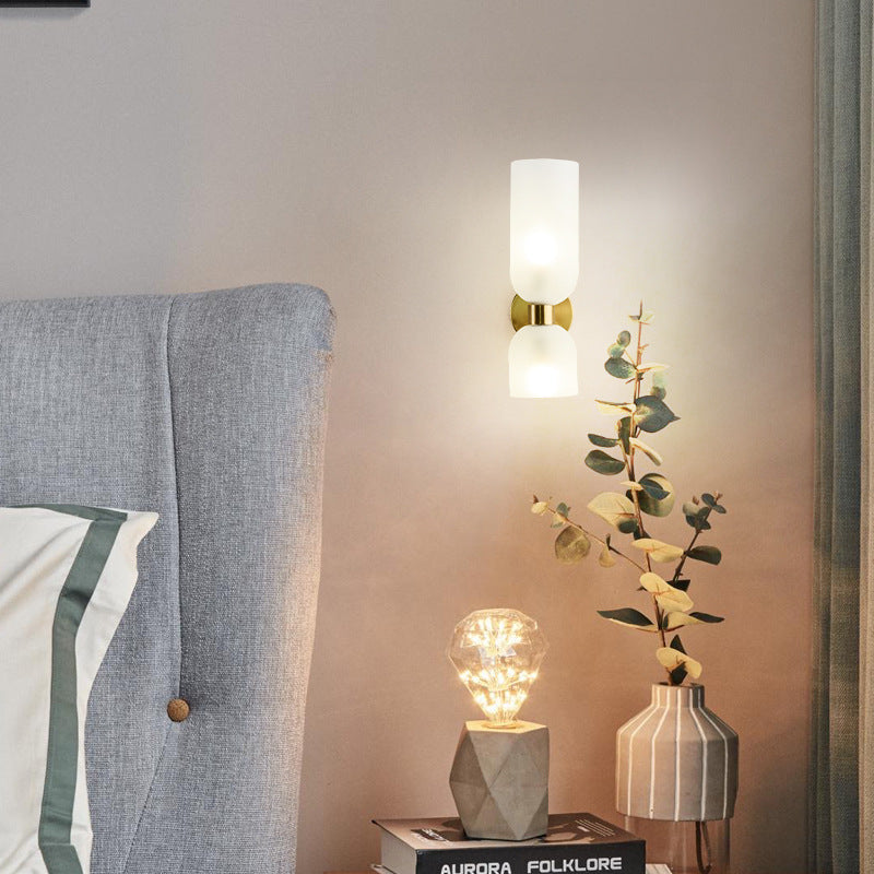 Chinese Up And Down Illuminated 2-Light Wall Sconce Lamp