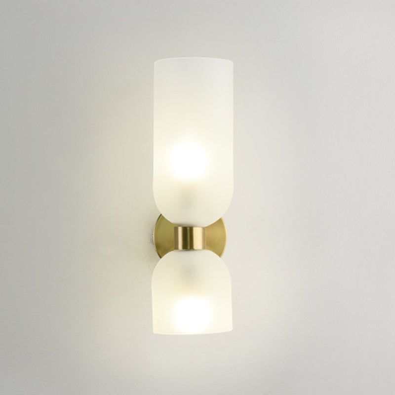 Chinese Up And Down Illuminated 2-Light Wall Sconce Lamp