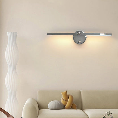 Aluminum Long Strip Rotatable LED Wall Sconce Lamp
