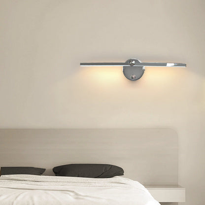 Aluminum Long Strip Rotatable LED Wall Sconce Lamp
