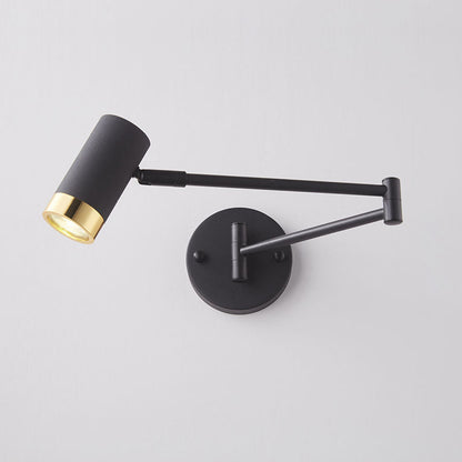 Scandinavian Aluminum Glass 1-Light Wall Sconce Lamp