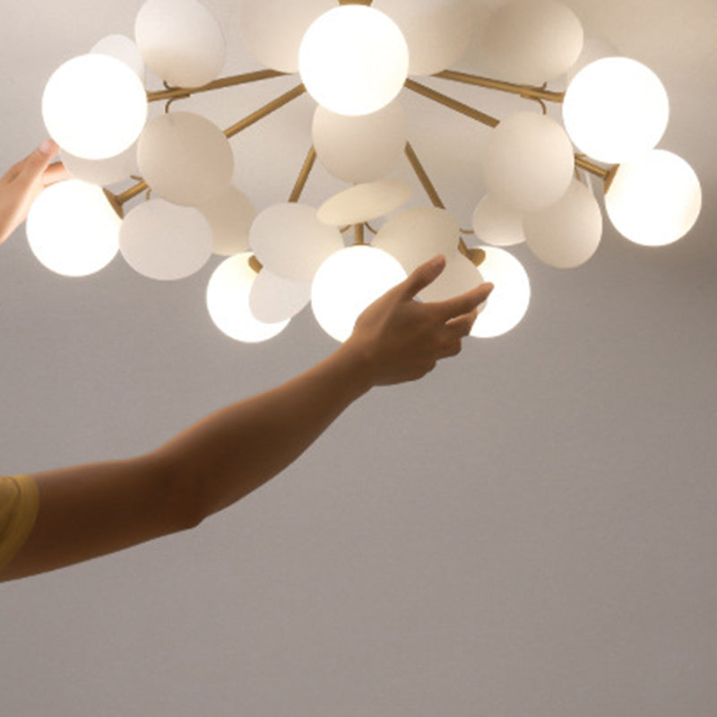 Contemporary Flower Ceiling Light