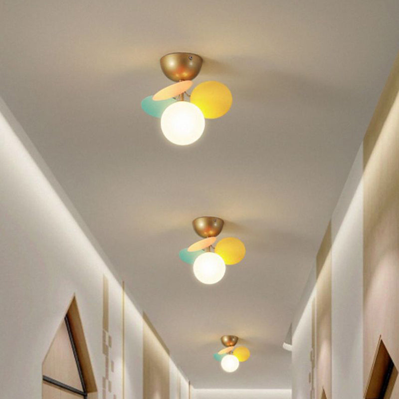Contemporary Flower Ceiling Light