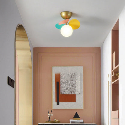 Contemporary Flower Ceiling Light
