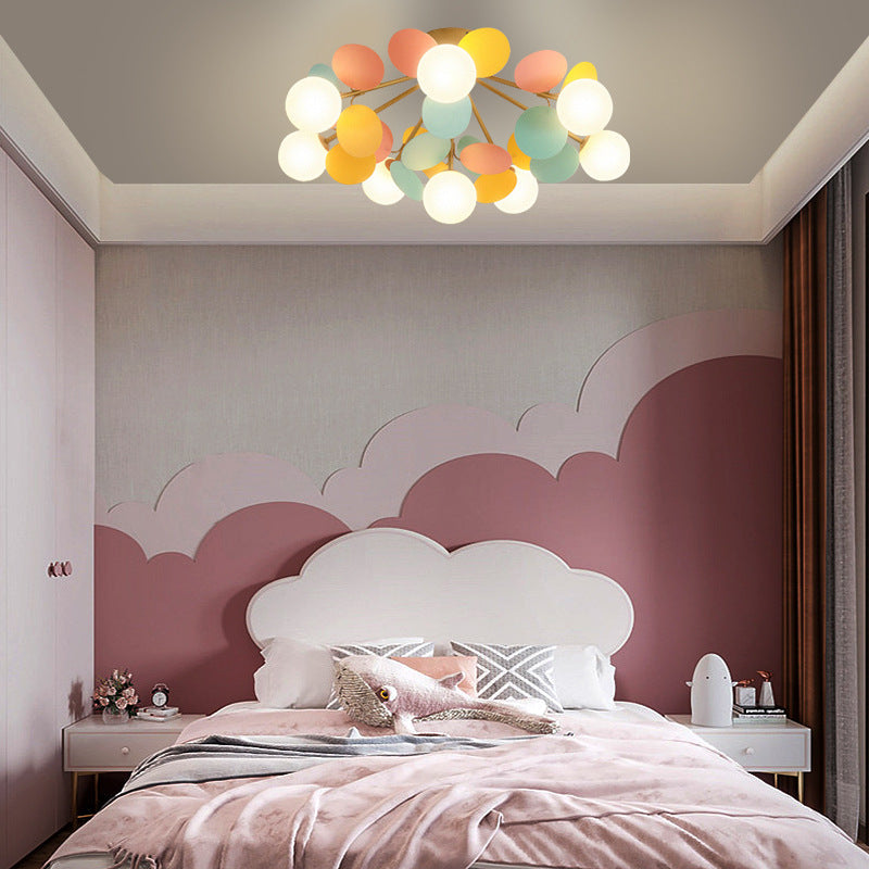 Contemporary Flower Ceiling Light
