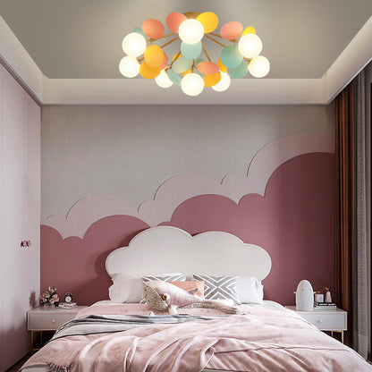 Contemporary Flower Ceiling Light