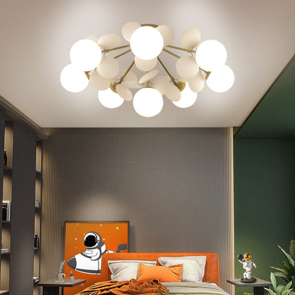 Contemporary Flower Ceiling Light