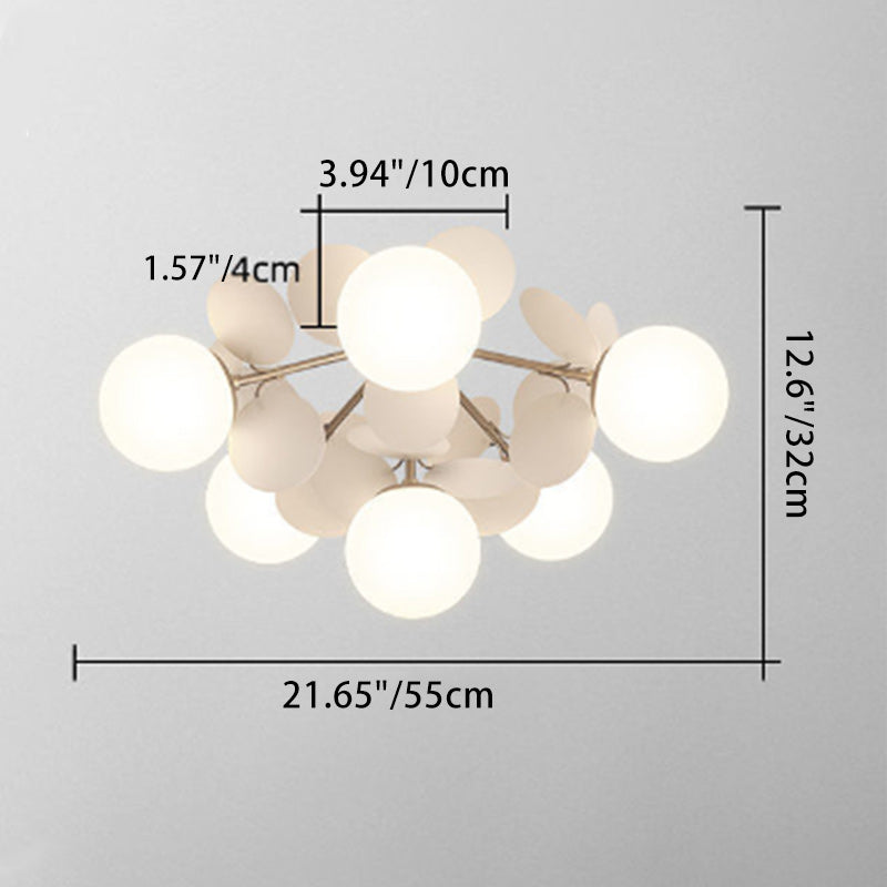 Contemporary Flower Ceiling Light