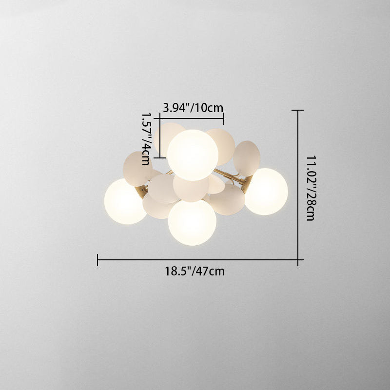 Contemporary Flower Ceiling Light