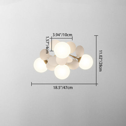 Contemporary Flower Ceiling Light