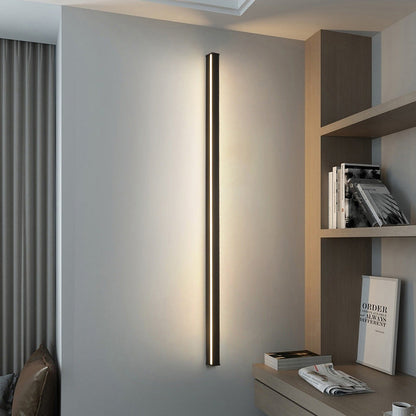 Linear Long Rectangular Iron PC LED Wall Sconce Lamp