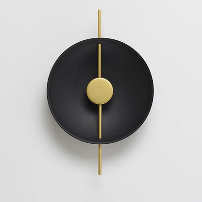Creative Flying Saucer Round Hardware LED Wall Sconce Lamp