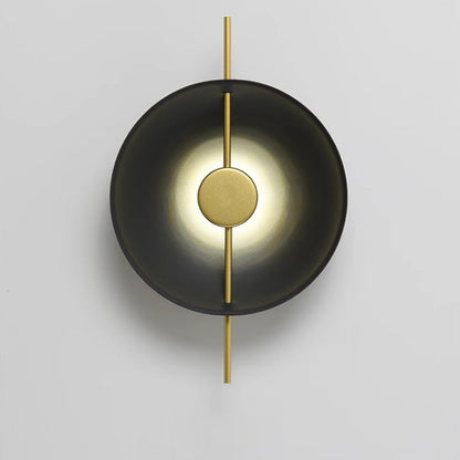 Creative Flying Saucer Round Hardware LED Wall Sconce Lamp