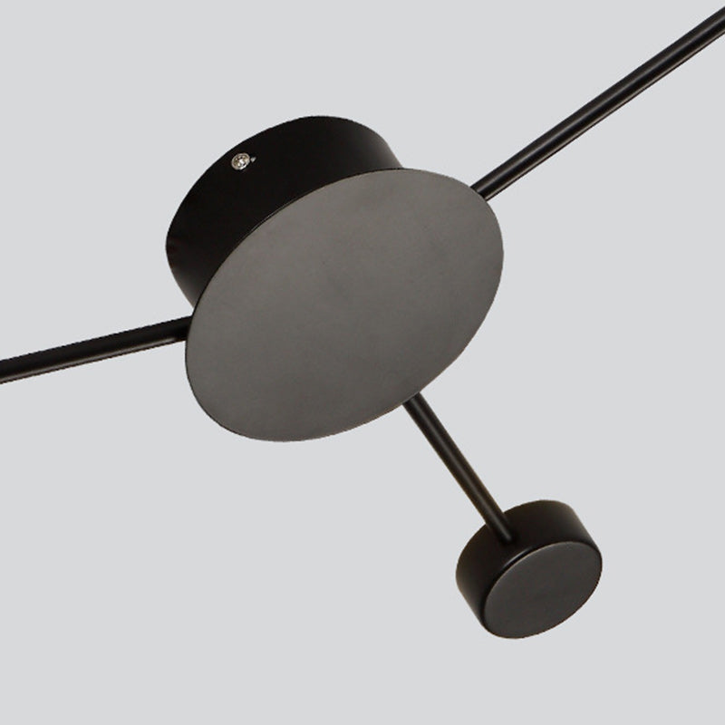 Creative Dipper Round Iron Acrylic LED Wall Sconce Lamp