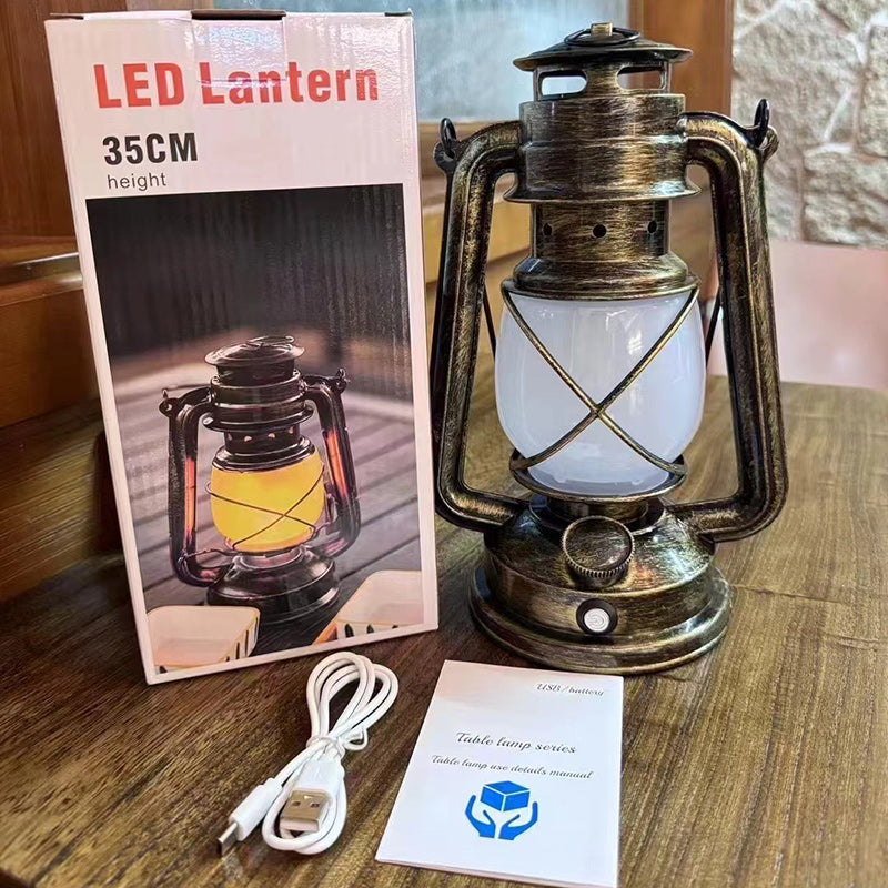 Traditional Lantern Table Lamp