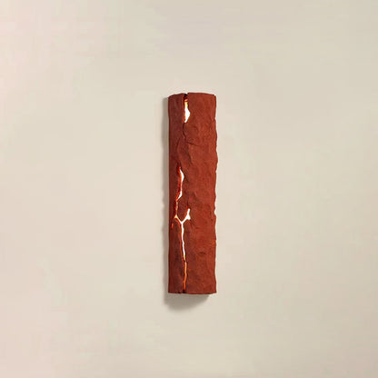 Creative Tree Stump Cylinder Resin LED Wall Sconce Lamp