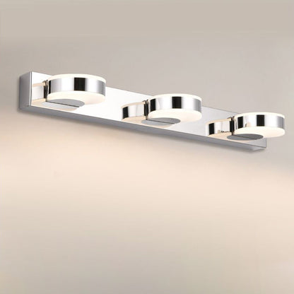 Minimalist Round Linear Iron Acrylic LED Wall Sconce Lamp