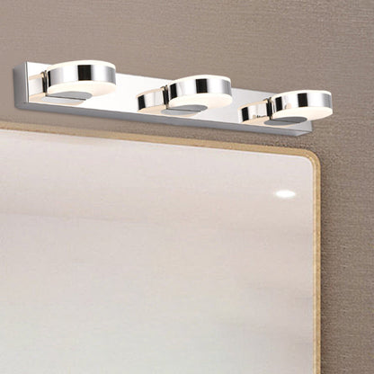 Minimalist Round Linear Iron Acrylic LED Wall Sconce Lamp