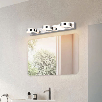 Minimalist Round Linear Iron Acrylic LED Wall Sconce Lamp