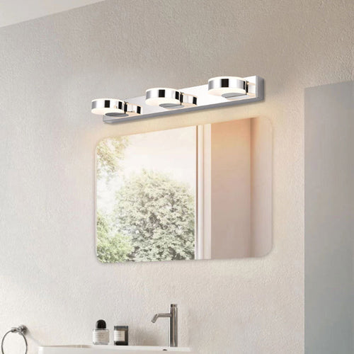 Minimalist Round Linear Iron Acrylic LED Wall Sconce Lamp