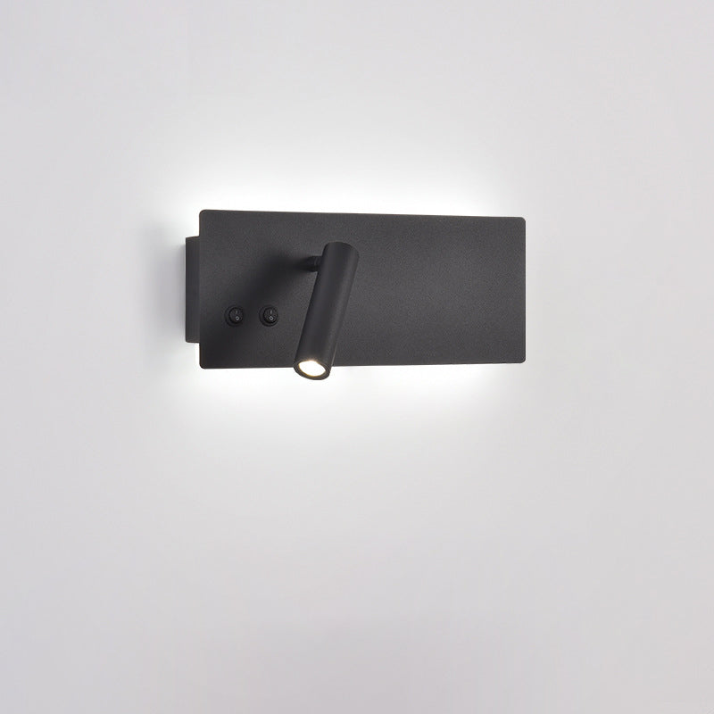 Rectangular Spotlight Iron Aluminum LED Wall Sconce Lamp