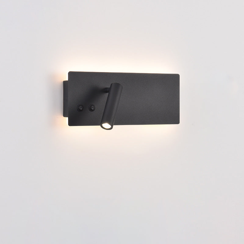 Rectangular Spotlight Iron Aluminum LED Wall Sconce Lamp