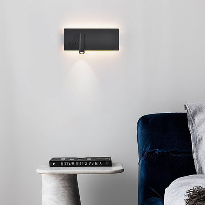 Rectangular Spotlight Iron Aluminum LED Wall Sconce Lamp