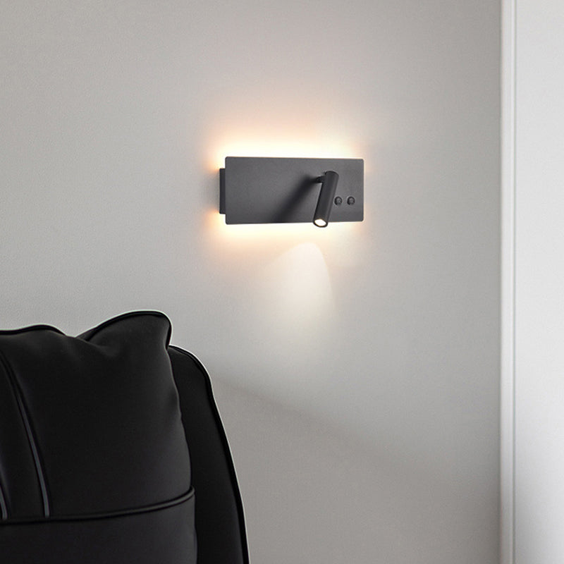 Rectangular Spotlight Iron Aluminum LED Wall Sconce Lamp