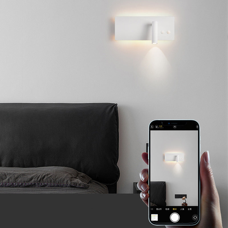 Rectangular Spotlight Iron Aluminum LED Wall Sconce Lamp