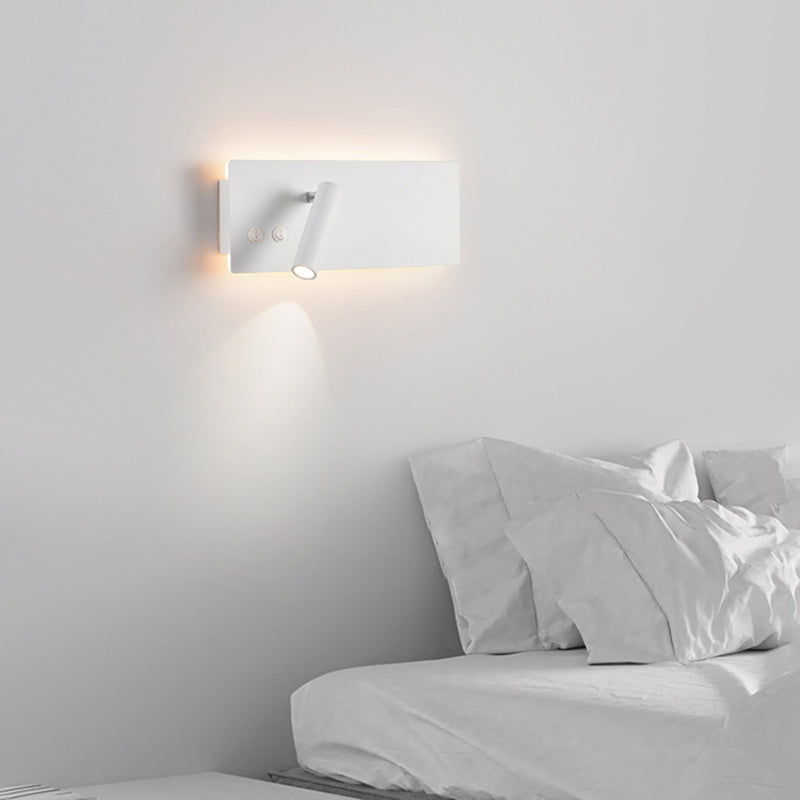 Rectangular Spotlight Iron Aluminum LED Wall Sconce Lamp