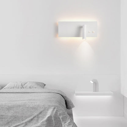 Rectangular Spotlight Iron Aluminum LED Wall Sconce Lamp
