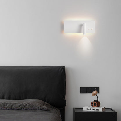 Rectangular Spotlight Iron Aluminum LED Wall Sconce Lamp